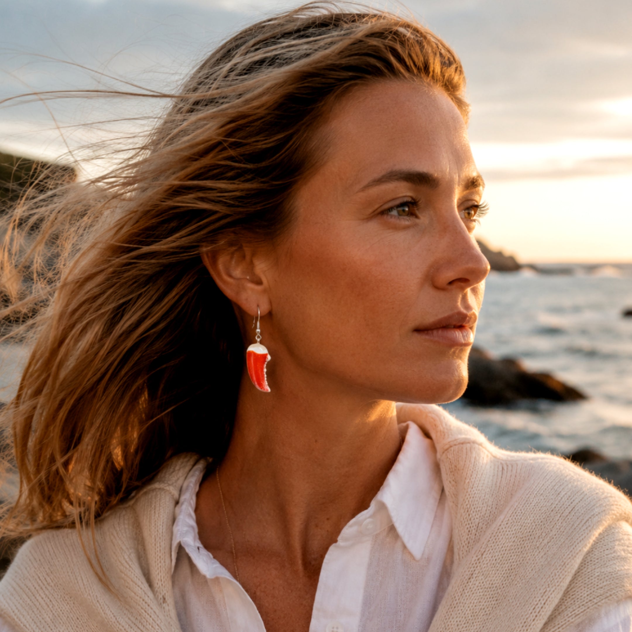 Lobster Claw Earrings