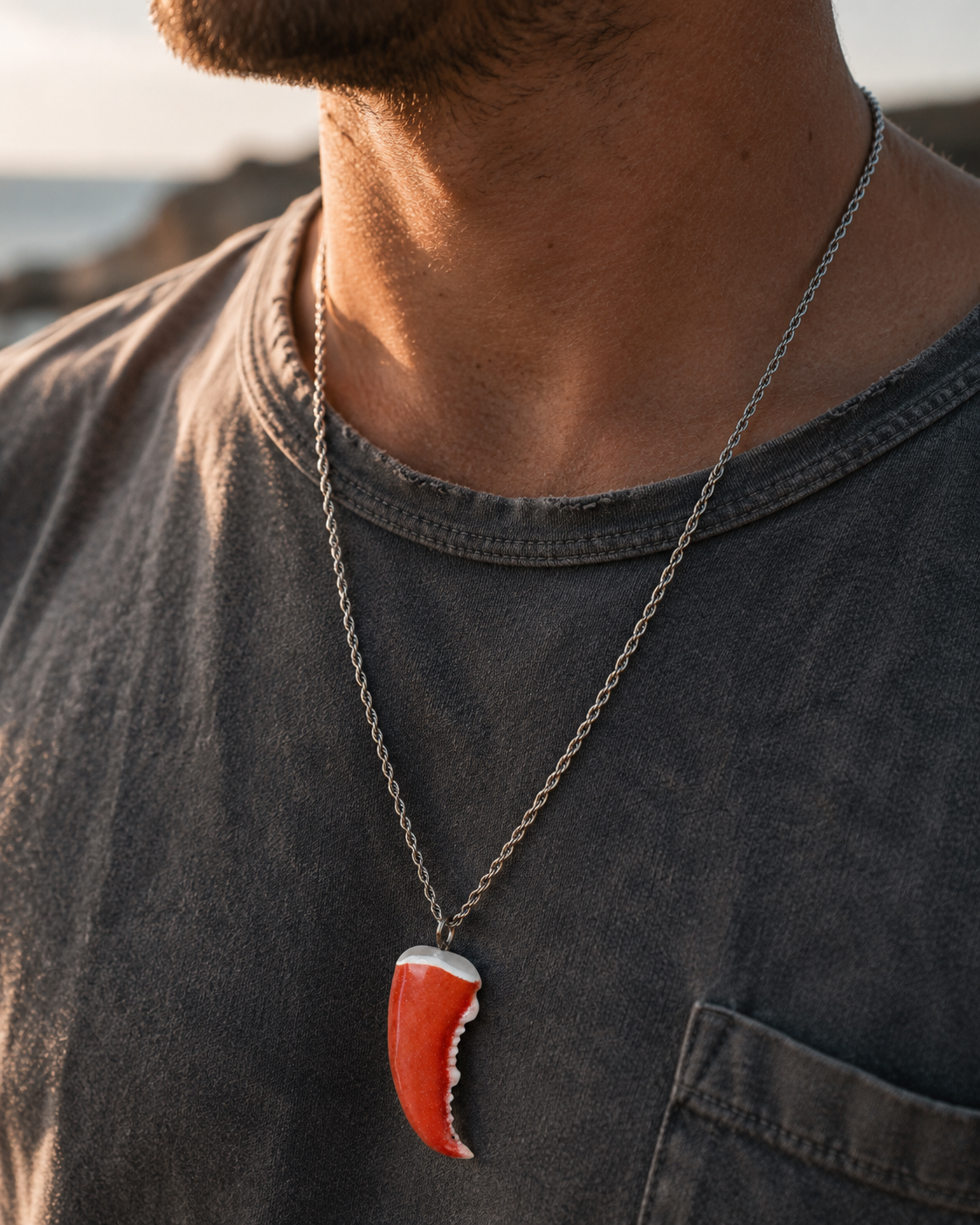 Lobster Claw Necklace